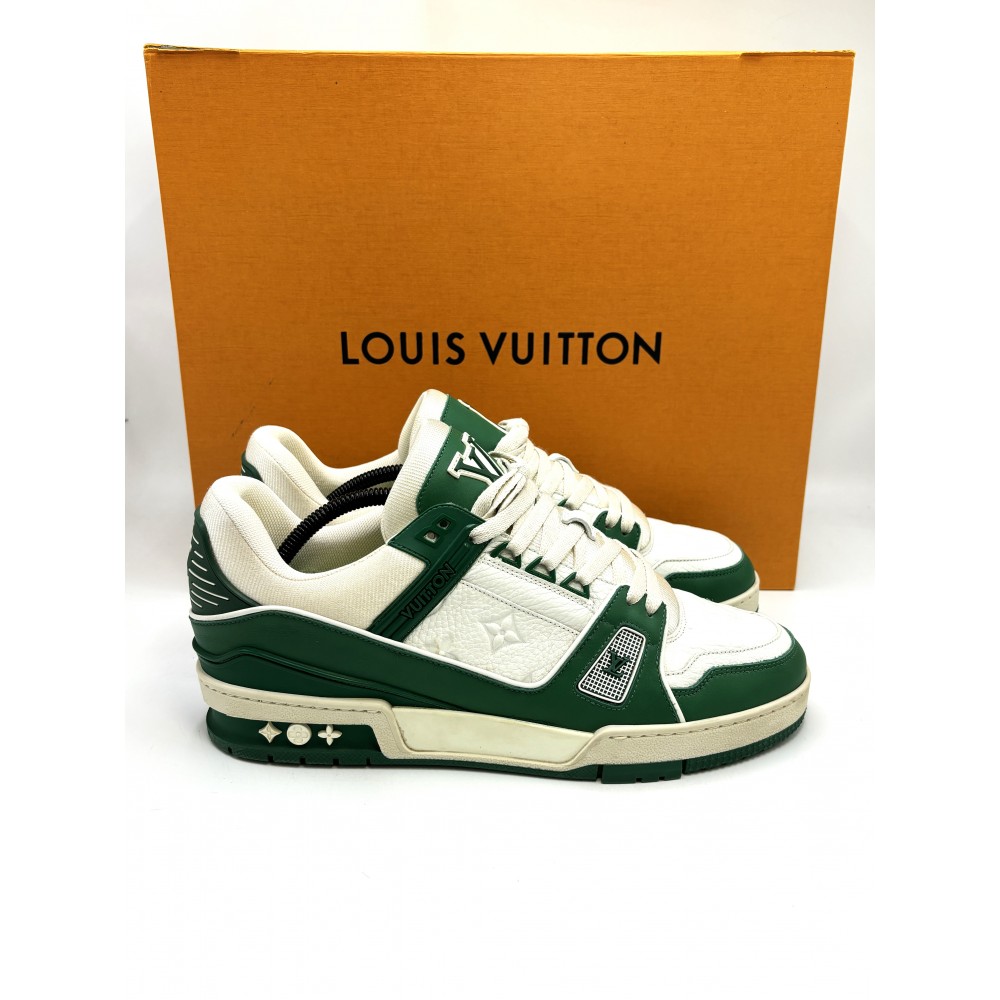 Louis Vuitton LV Sneakers Monogram Green FD0240