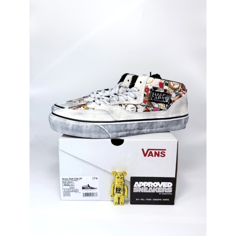 Vans Half Cab Supreme x Mike Kelley White