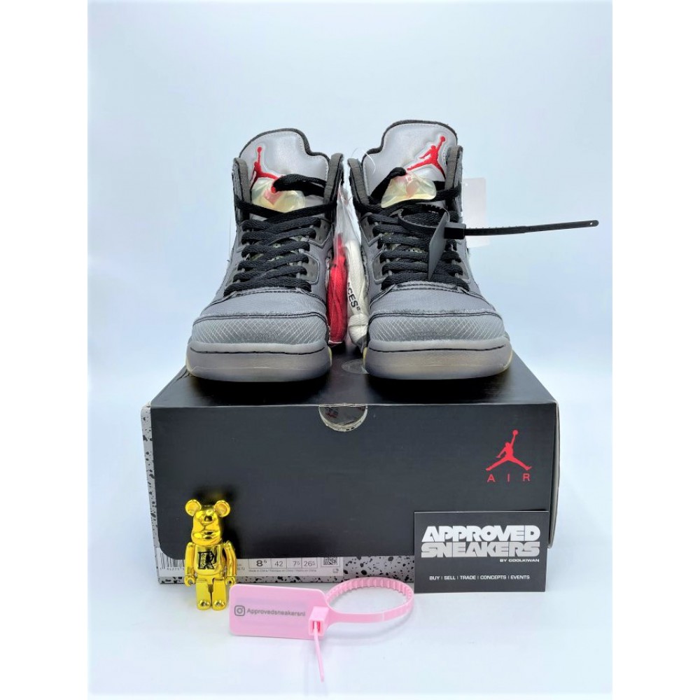 Nike Air Jordan 5 Retro Off-White Black CT8480-001 vnds