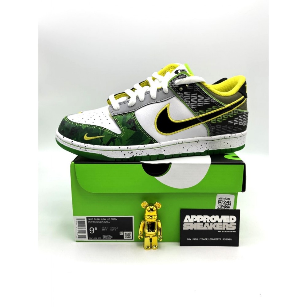 Nike Dunk Low What the Duck Away University of Oregon PE HV1454-100