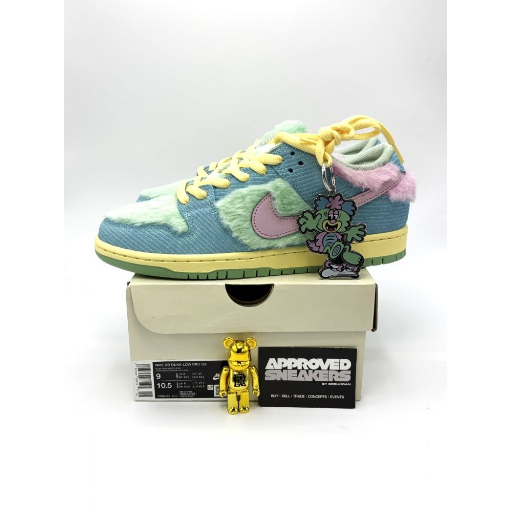 Nike Dunk SB Low Verdy Visty FN6040-400 & Matching Socks
