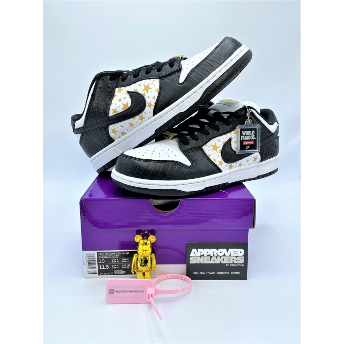 Nike Dunk SB Low Supreme Stars Black DH3228-102