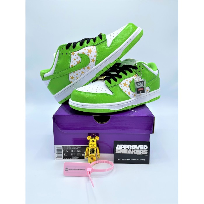 Nike Dunk SB Low Supreme Stars Mean Green DH3228-101