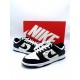 Nike Dunk Low Retro White Black customized Approved Sneakers