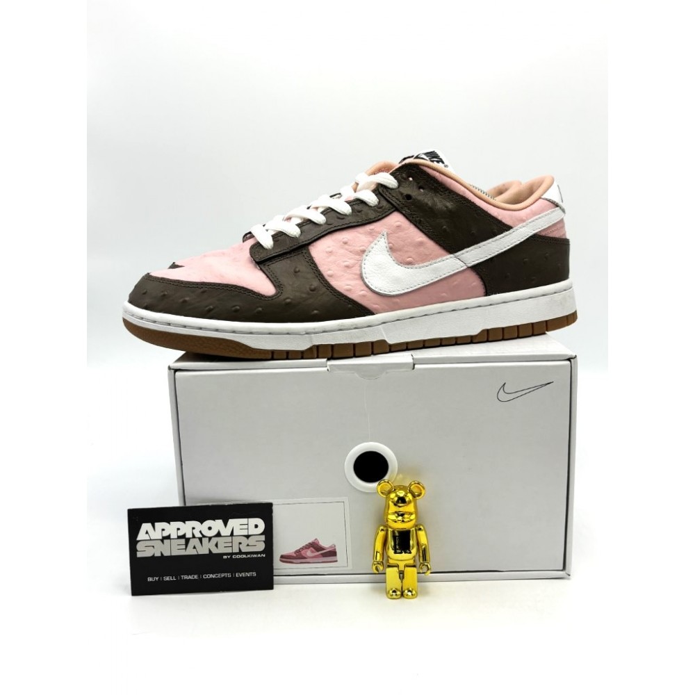 Nike Dunk By You Pink Brown Stussy