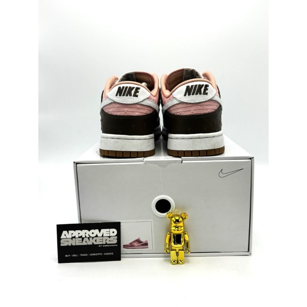 Nike Dunk By You Pink Brown Stussy