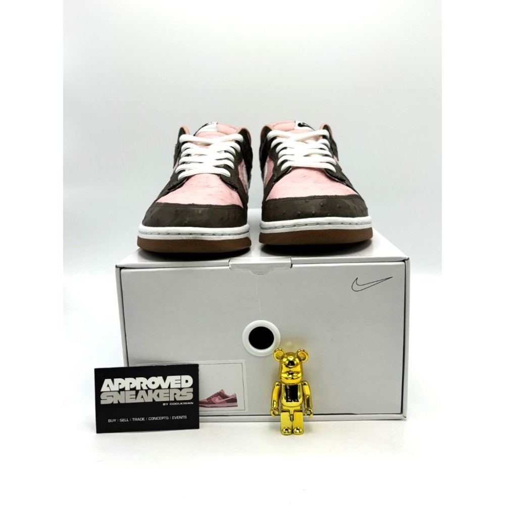 Nike Dunk By You Pink Brown Stussy