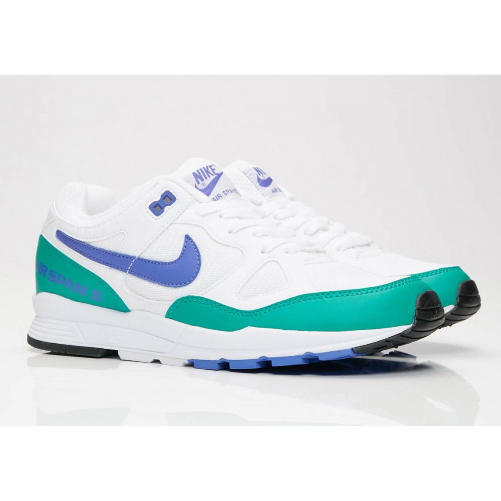 Nike Air Span II White Neptune Green Persian Violet ah8047-106
